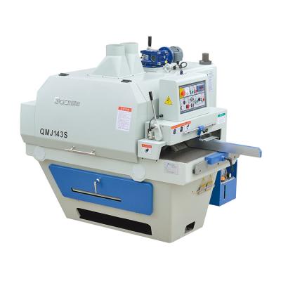 China QMJ143S VERTICAL Woodworking Machinery Multi Blade Multi Ripping Wood Saw Machine for sale