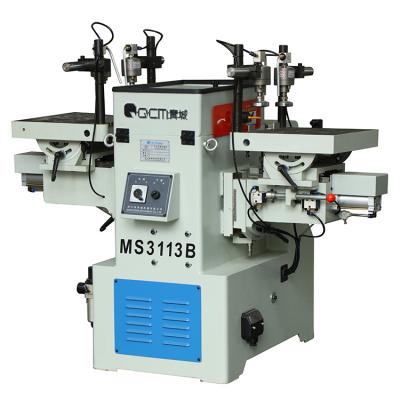 China MS3113B Automatic Woodworking Mill CNC 2 Spindles Woodworking Double-end Horizontal Tenon Mortising Mortiser Machine for sale