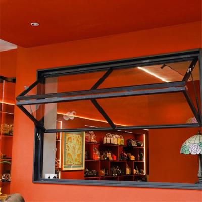 China Vertical Folding Screen Deda Folding Window Elevator Fold Up Windows Vertical Folding Glass Bifolding Stained Glass Window for sale