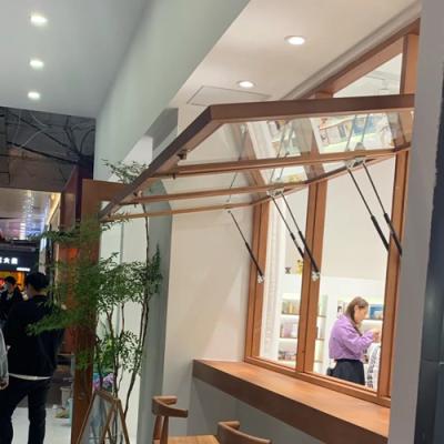 China Screen Deda Modern Design Factory Price Magnetic Aluminum Frame Color Can Be Customized To Manually Lift Rain Intimidating Window for sale