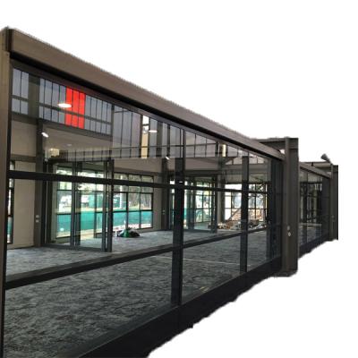 China High Security Industrial Set Workshop Shopping Mall Garage Electric Folding Door for sale