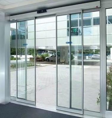 China Deda Factory Modern High Quality Delivery Customized Sliding Sliding Induction Automatic Escape Glass Door for sale