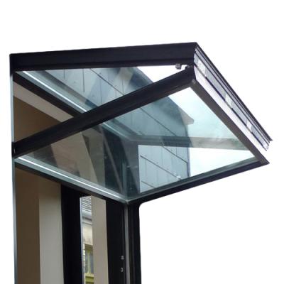 China Wholesale Price Aluminum Folding Screen Door And Window Vertical Folding Window Fold Up Windows for sale