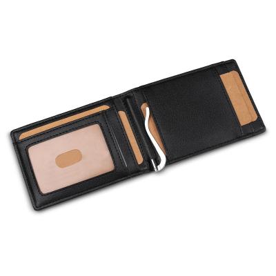 China Real RFID Fashion Hot Sale Best Quality Cowhide Personalized Custom Wallet Magnetic Buckle for sale