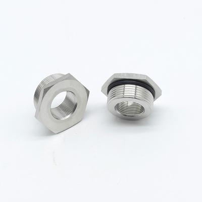 China Heavy Industry Manufacturer Supply Durable High Precision Mechanical Machining Turned Parts Nickel Plated Hex Nuts for sale