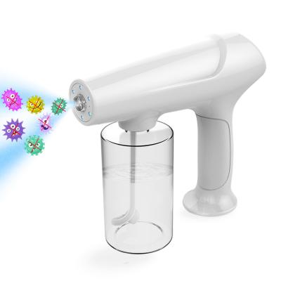 China 2022 New Products F8 Home Garden Gun Pro Min Atomizer Nano Fog Hand Disenfecting Ozone Water Purifier Generator Spray Gun for sale