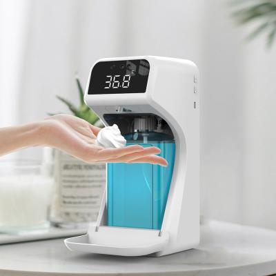 China Hot Free Electric Hand Soap Dispenser Double Soap Dispenser 2022 Hot Free Electric Sanitizer Dispenser Liquid Soap Dispensers for sale