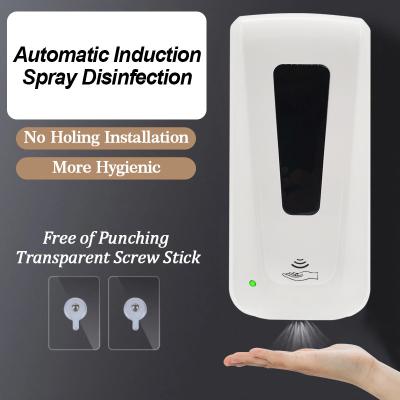 China Automatic Foam Soap Dispenser Bath Room Accessories Temperature And Sanitizing Hand Touchless Sanitiser Dispensers for sale