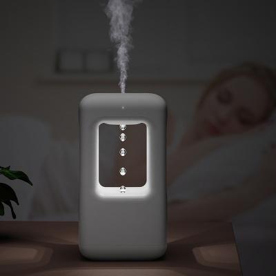 China New Portable Electric Led Mini Air Diffuser Anti Gravity Night Light Office 500ml Household Bedroom Air Humidification+Light Shenzhen for sale