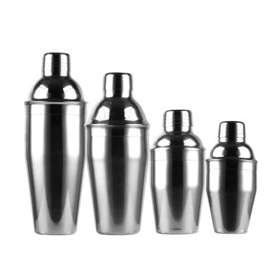 China Cocktail Shaker Drinks Shaker Martini Mixer Strainer Integrated Cocktail Shaker Stainless Steel for sale