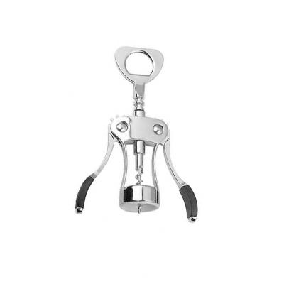 China Multifunctional Stainless Steel Wing Corkscrew Wine Bottle Opener Premium Viable Wine Opener for sale