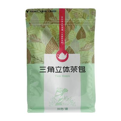 China Custom Printed Plastic Packaging BagTea Top Zip Seal Repeatable Logo Moisture Proof Packaging Supplier Custom Plastic Bag for sale