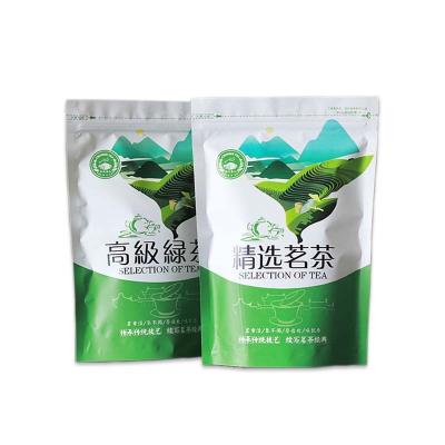 China High-definition self-sealing window moisture-proof printed tea texture zipper tea bag packaging moisture-proof for sale