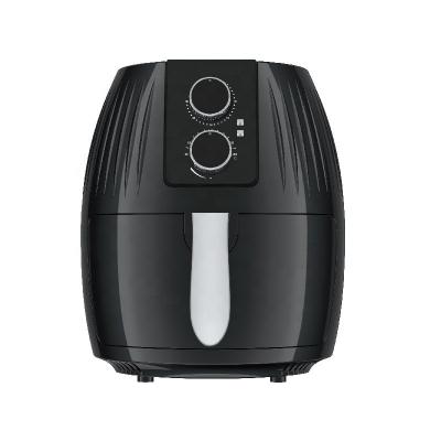 China Dual Air Fryer Household Electrical Appliances 4.5 Liters 1300 Watt Stainless Steel Black Air Fryer Digital à venda