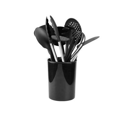 중국 Stainless Steel Kitchen Cooking Utensils Thandle Silicone Kitchenware European Style Non-Stick Cookware Set 판매용