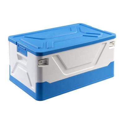 China Wholesale car outdoor storage box household clothing toy storage folding box large capacity Portable folding storage box for sale