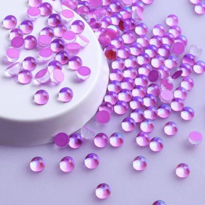 China Flatback Mermaid Tears Glass Rhinestones Nail Art Rhinestones Crystal Half Pearls Beads Flatback for Nail Art Decoration Diy Crafts for sale