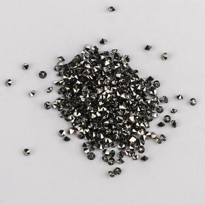 China Eco-friendly Wholesales High Quality Hot-fix loose loose micro non headed AB 1.2mm crystal rhinestones for clothing and Art Decoration for sale