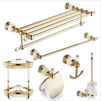 China Sustainable Bathroom Accessories Rack 304 Stainless Steel Bathroom Hardware Pendant Towel Rack Bar Set for sale