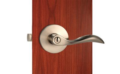 China Handle Door Tubular Key Lock Zinc Alloy Material Easy To Install for sale