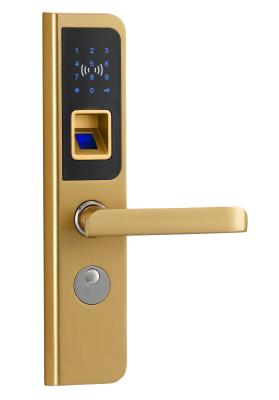 China Biometric Fingerprint Security Electronics Door Lock , Fingerprint Door Lock for sale