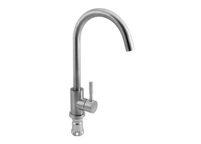 China SUS304 Stainless Steel Pull Out Kitchen Faucet With Single Handle for sale