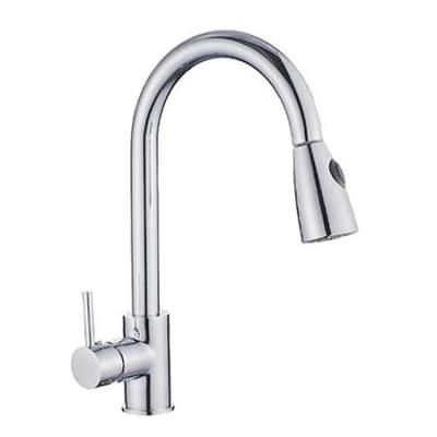 Cina Bagno Nickel spazzolato Flusso del lavandino della cucina rubinetto estraibile rubinetti miscelatore bagnato rubinetto rubinetto bar rubinetti in vendita