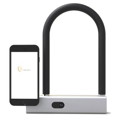 China Fechamento da porta do cabo do cabo flexível do pé do escritório do fechamento da bicicleta U de Bluetooth da alta segurança à venda