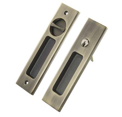 China Zinc Alloy Anti Corrosion Metal Sliding Door Locks High Grade for sale