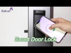 smart wi fi and bluetooth door lock for enhanced home security