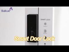 remote control smart door lock deadbolt 4pcs aa batteries for wooden door