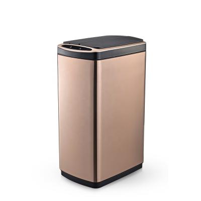 China Sustainable Automatic Trash Can Kitchen 13 Gallon Automatic Trash Cans For Kitchen Stainless Steel Electric Automatic Trash Can 30L/20L Sensor for sale