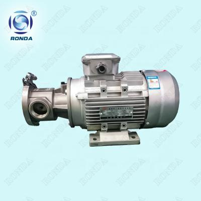 China Food & Beverage Industry Easy Disassemble WHB Quick Coupled Sanitary Stainless Steel 304 316L Sliding Vane Pump For Hot Soy Milk / Tea for sale