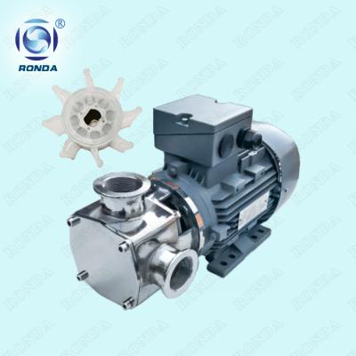 China Other sanitary flexible impeller pump for high viscosity sewage etc. food chemical oil for sale