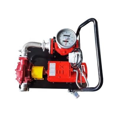 China Biofuel Industry HWX Oil Explosion Proof Self Priming Dual Function Water Pump With Trolley for sale