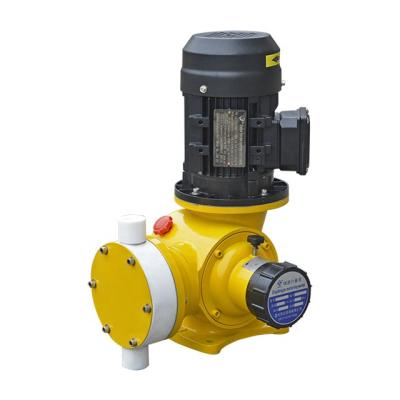 China GM sewage transport and flood control automatic diaphragm metering pump for chemical liquid / with signal receiving module for sale