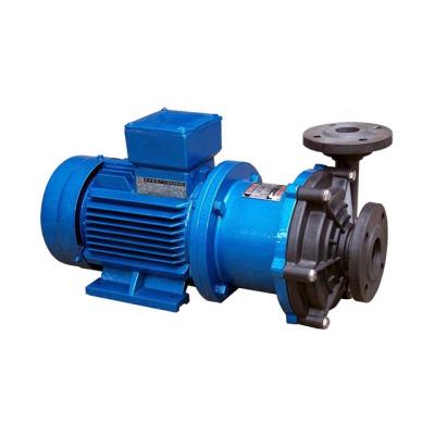 China Other CQ-F pp electrical engineering material plastic chemical magnetic pump small for weak acid, weak alkali, HCL, etc. for sale