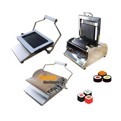 China Suitable sushi shop use sushi roll maker manual round roll machine cutting sushi rolls machine for sale for sale