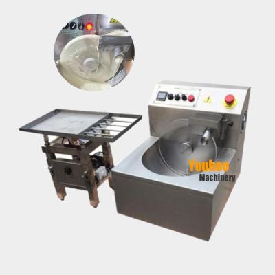 China Automatic temperature control hot air heating tempering chocolate machine small chocolate melting molding melter for chocolate for sale