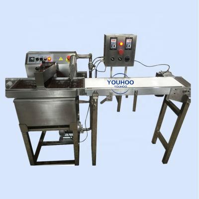 China Commercial sourcing waffle decorating tabletop chocolate decorating melting pouring machine for chocolate factory for sale