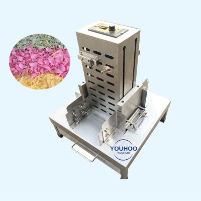 China Snack factory bakery use colorful chocolate flakes making maker machine chocolate chipping machine for sweet dessert for sale