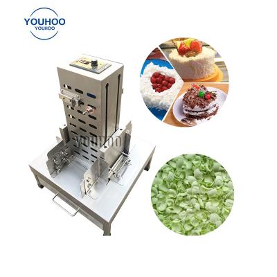 China Snack Factory Chocolate Machinery Small Chocolate Grater Grater Machine For Cutting Chocolate Curls for sale