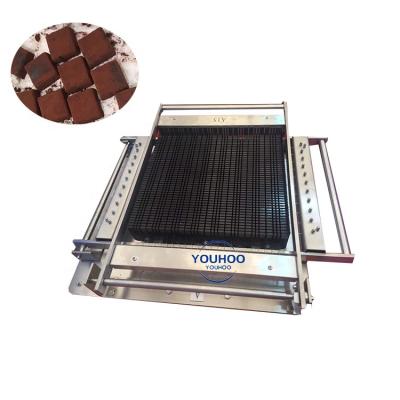 China Fast Cutting and Uniform Cutting Manual Ganache Cake Butter Slicer Chocolate Divider Blocks Plunge Machine for sale