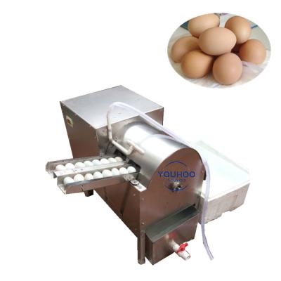 China Commercial supply new type duck egg washing machine brush wash egg cleaner machine with good price for sale