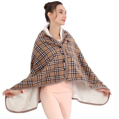 China Functional Far Infrared Heating Radio Heated Clothes Travel Blanket Electric Heating Blanket for Office and Home for sale