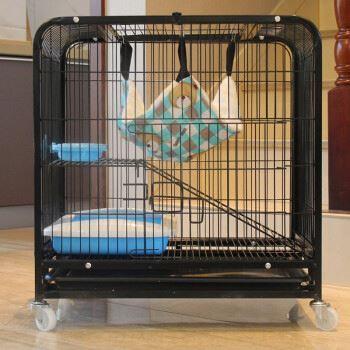 China Breathable Capsule Foldable Aluminum Heated 6 Door Luxury Stainless Steel Bargain Cat Cage for sale