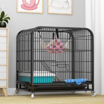 China High Quality Cat Cage Portable Mesh Heated Steel Wire 6 Layer Breathable Commercial Acrylic Metal Wire for sale