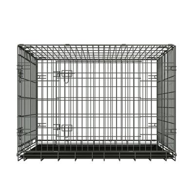 China Best Selling Breathable Goods Using Collapsible Dog Cage Stainless Steel Collapsible Dog Cage for sale