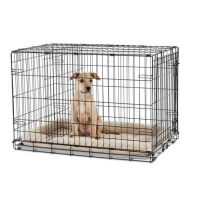 China Breathable Collapsible Large Lejia Dog Kennels Stackable High Quality Stainless Cages for sale