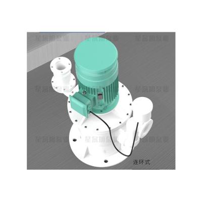 China 2022 Market Industrial Utilities Polypropylene Strong Electric Control Valve Self-priming Centrifugal Pump for sale